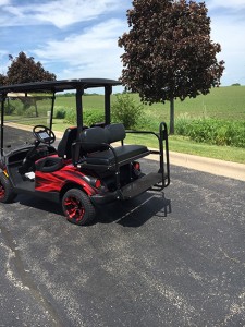 chicago blackhawks golf cart-harris golf cars-Iowa, Illinois, Wisconsin, Nebraska