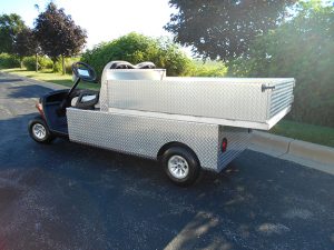 extended bed Yamaha Electric Hauler