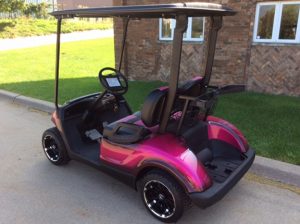 Custom Pink-Harris Golf Cars-Iowa, Illinois, Wisconsin, Nebraska