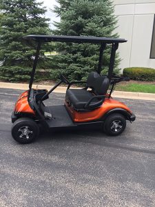 2013 Custom Orange-Harris Golf Cars-Iowa, Illinois, Wisconsin, Nebraska