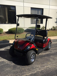 2011 Custom Red Electric Golf Car