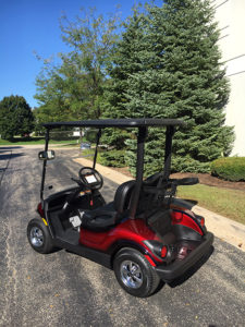 2011 Custom Red Electric Golf Car