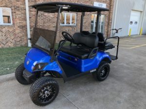 2018 Aqua Blue Golf Car