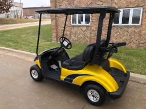 2012 Custom Yellow and Black Golf Car