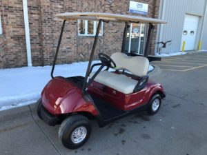 2010 Garnet Burgundy Golf Car