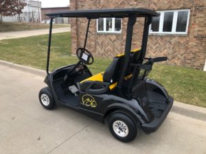 2016 Iowa Hawkeyes Golf Car