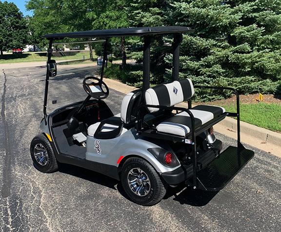 Chicago Cubs Golf Car - Harris Golf Cars