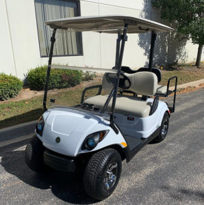 2015 Glacier White Golf Car