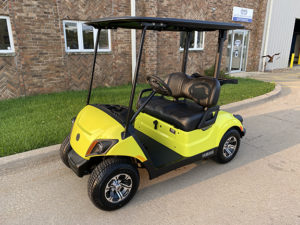 2021 Lime Yellow Golf Car