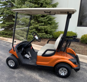 2009 Atomic Orange Golf Car