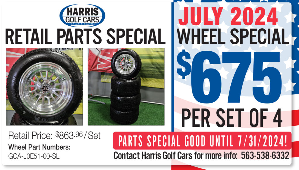 July 2024 Parts Special