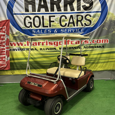 1993 Club Car Burgundy Golf Car