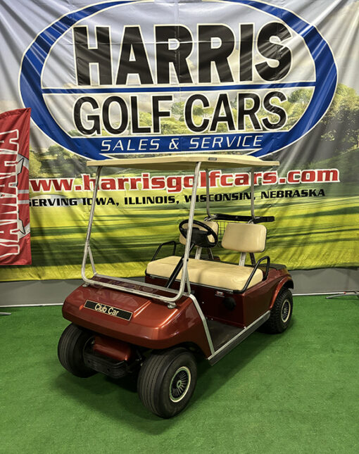 1993 Club Car Burgundy Golf Car