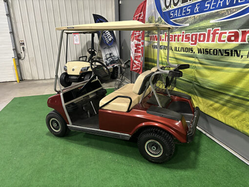 1993 Club Car Burgundy Golf Car