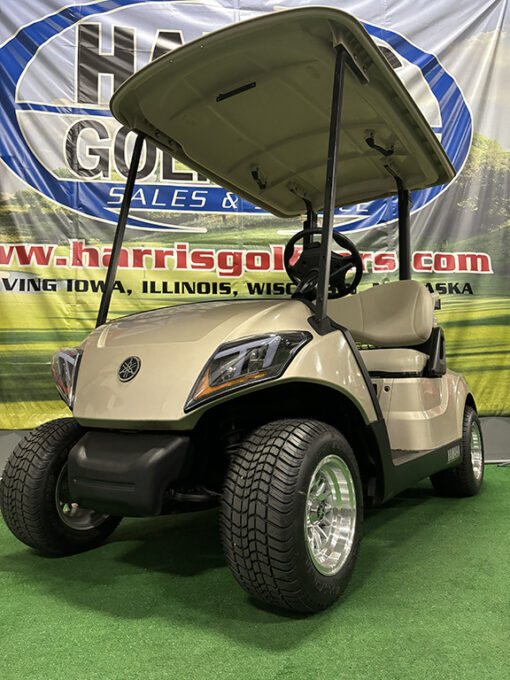 2018 Yamaha Electric Fleet Sandstone Golf Car - Image 3