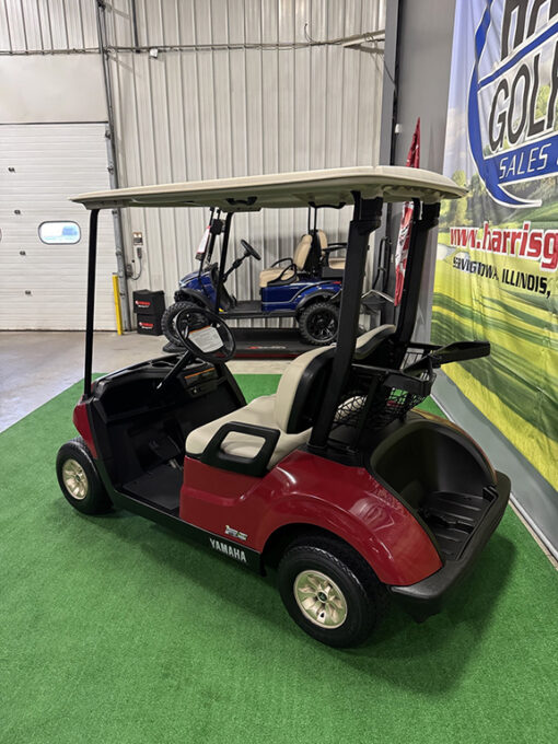 2019 Yamaha Drive 2 AFI Fleet Garnet Golf Car - Image 5