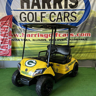 2021 Custom Green Bay Packers Golf Car