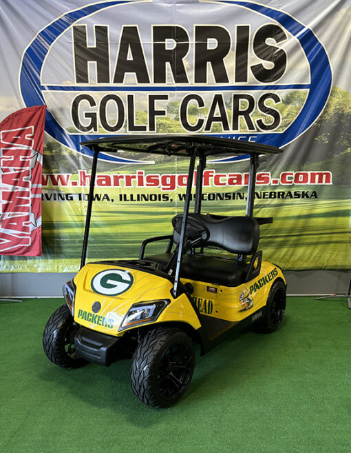 2021 Custom Green Bay Packers Golf Car