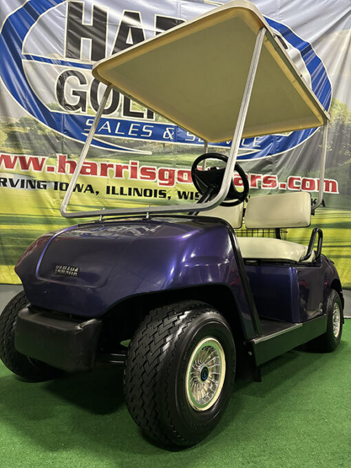 1996 Yamaha G14 Midnight Blue Golf Car - Image 3