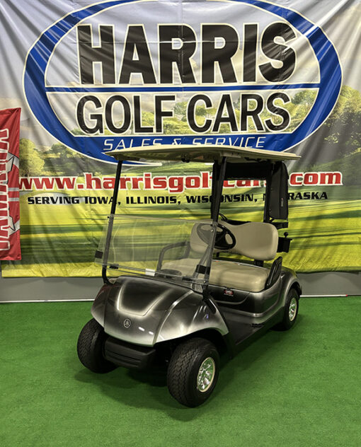 2011 Custom Black and Silver Fade Golf Car