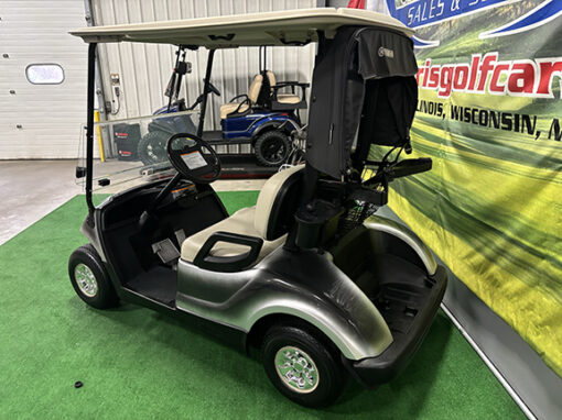 2011 Custom Black and Silver Fade Golf Car