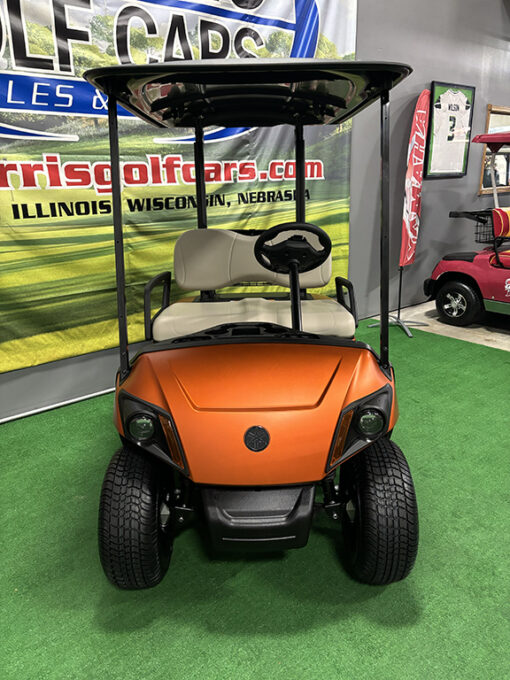 2023 Yamaha AC PTV LI Atomic Flame Golf Car - Image 2