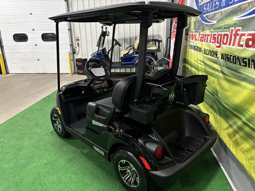 2024 Yamaha AC PTV LI Onyx Black Metallic Golf Car - Image 5