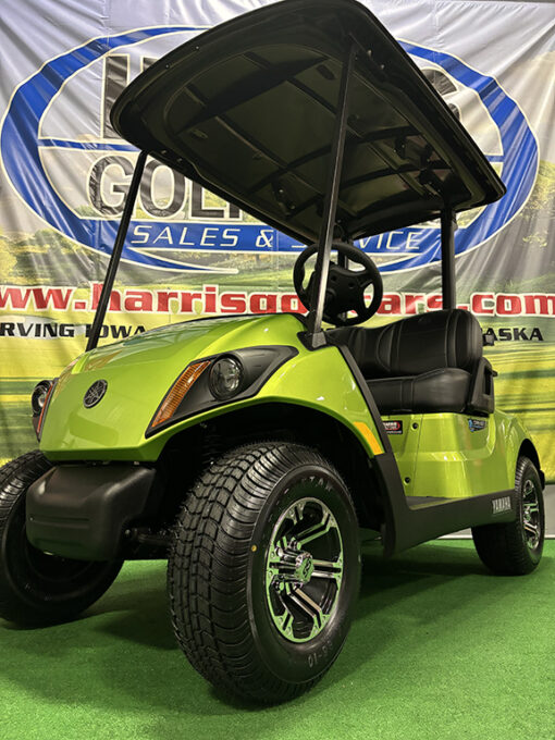 2024 Yamaha AC PTV LI Peridot Metallic Golf Car - Image 3