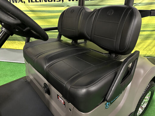 2024 Yamaha AC PTV LI Titan Matte Golf Car - Image 4