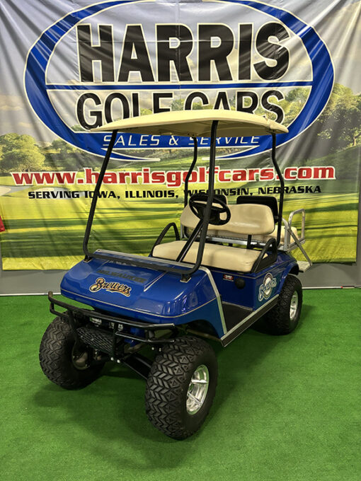 2002 Custom Milwaukee Brewers Gas Golf Car