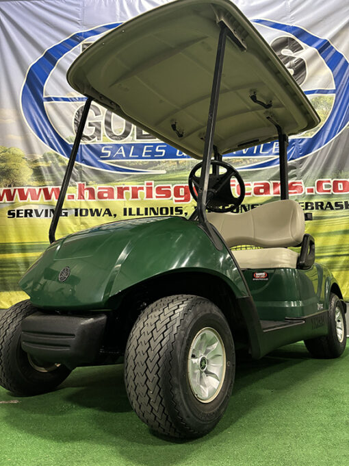 2013 Yamaha YDRA Emerald Green Golf Car - Image 3