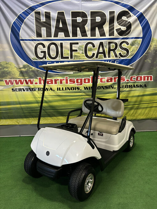 2013 Glacier White Gas Golf Car