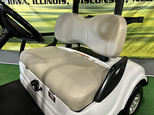 2014 Yamaha YDRA Glacier White Golf Cars - Image 4