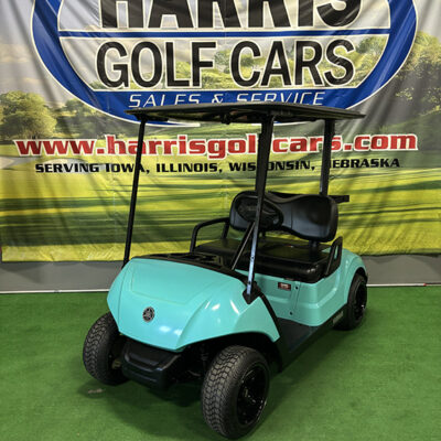 2018 Custom Painted Cyan Gas Golf Car