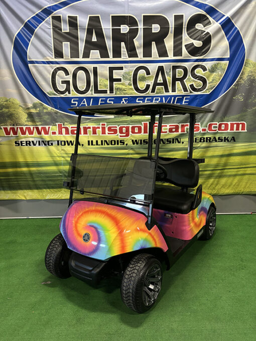 2018 Custom Tie Dye Golf Car