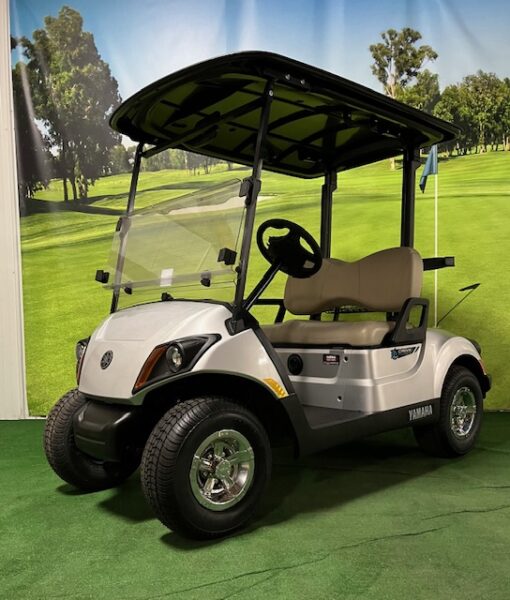 2023 Yamaha AC PTV LI Moonstone Golf Car - Image 3