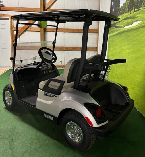 2023 Yamaha AC PTV LI Moonstone Golf Car - Image 5