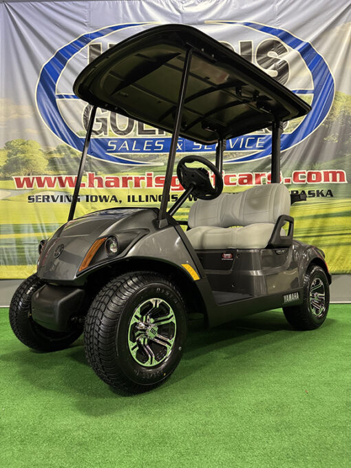 2024 Yamaha Drive 2 EFI PTV Carbon Metallic Golf Car - Image 3