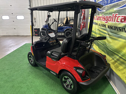 2024 Yamaha Drive 2 EFI PTV Coral Red Golf Car - Image 5