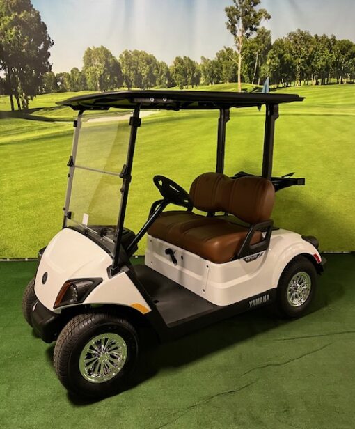 2025 Yamaha Drive 2 EFI PTV Pearl Metallic Golf Car - Image 3